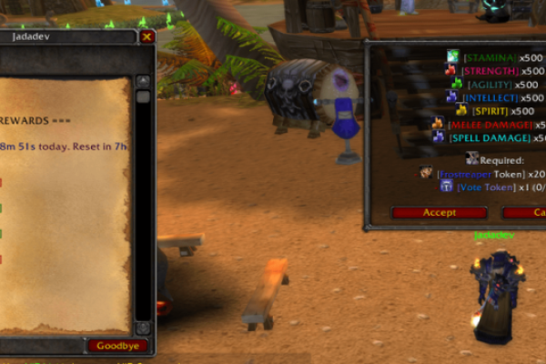 Played Time System [TrinityCore]